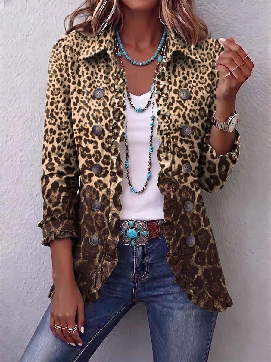 Erika™ | Leopard-Print Blazer