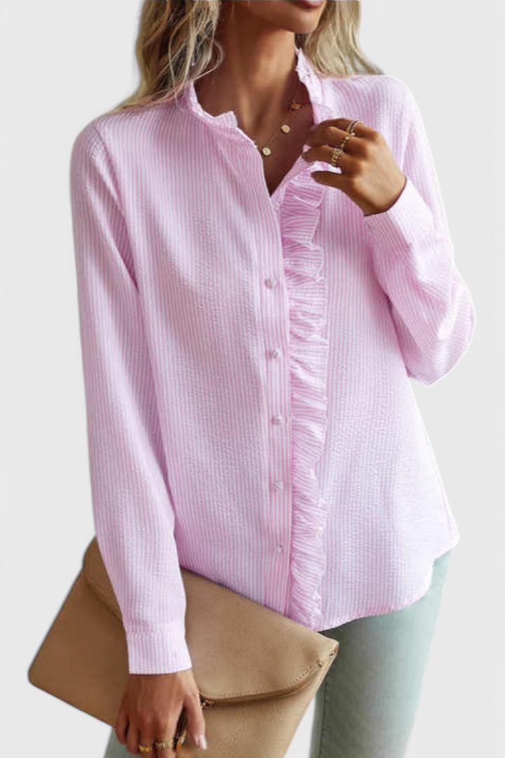 SVEA | Elegante Rüschenbluse