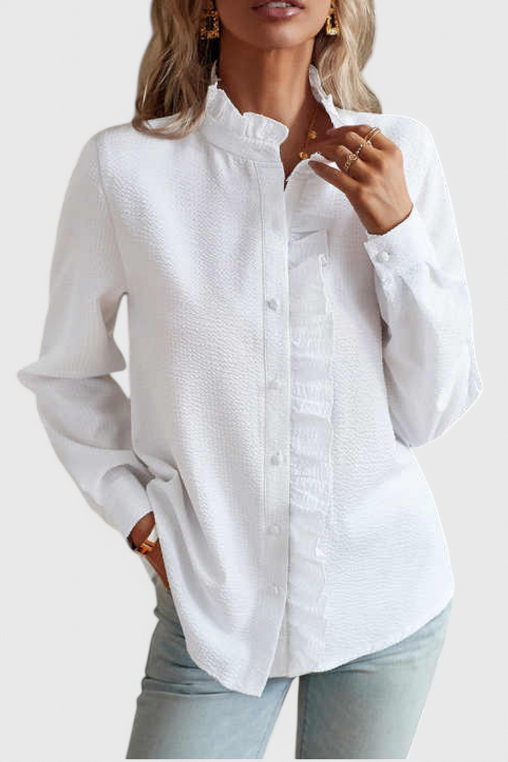 SVEA | Elegante Rüschenbluse